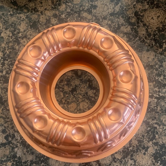 None Other - Stylish Copper Bundt Pan